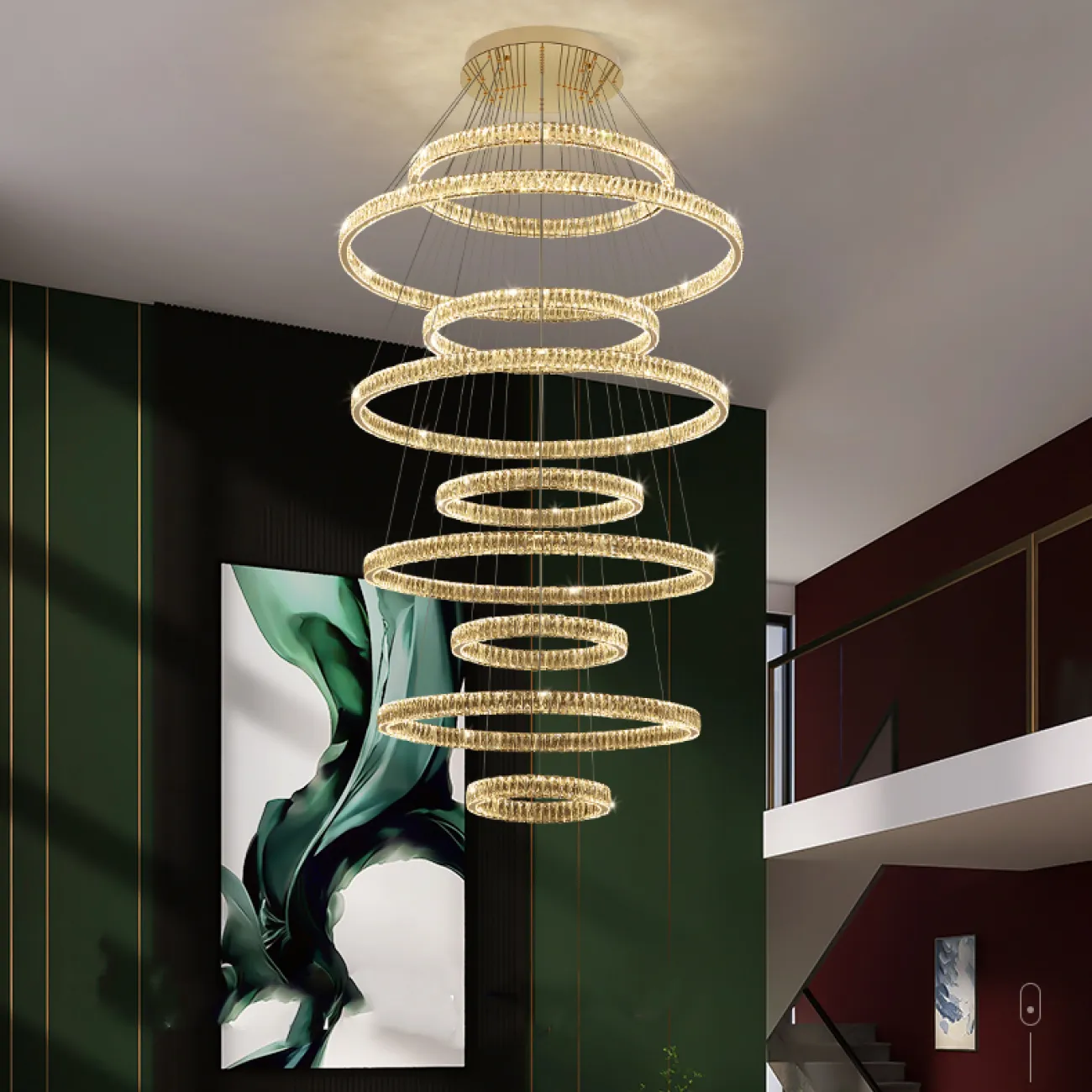 Подвесная люстра BERTOLDA B COMBO D40+80+50 от ImperiumLoft