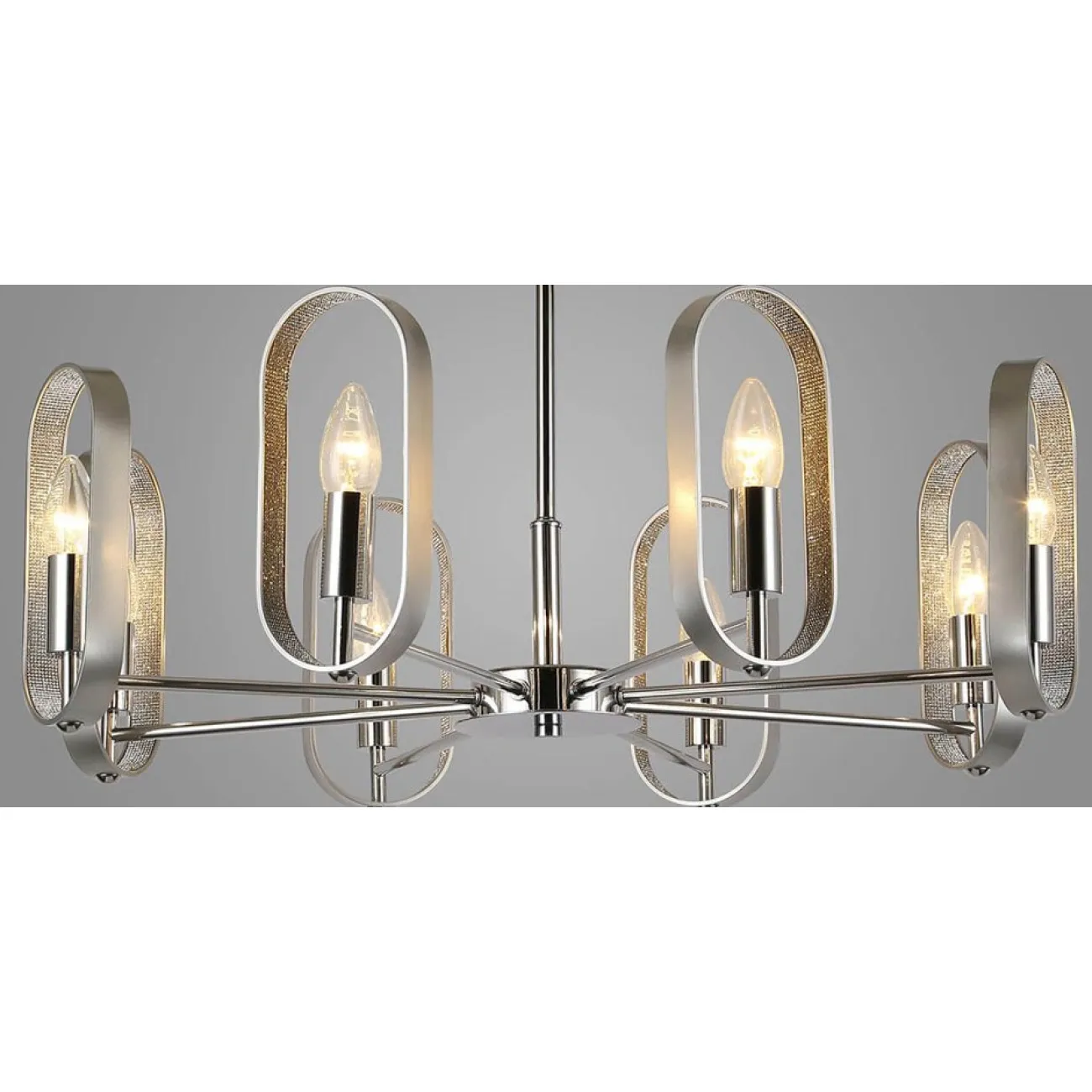 Люстра Defense Oval Сhromium