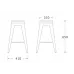 Барный стул Tolix Bar Stool 65