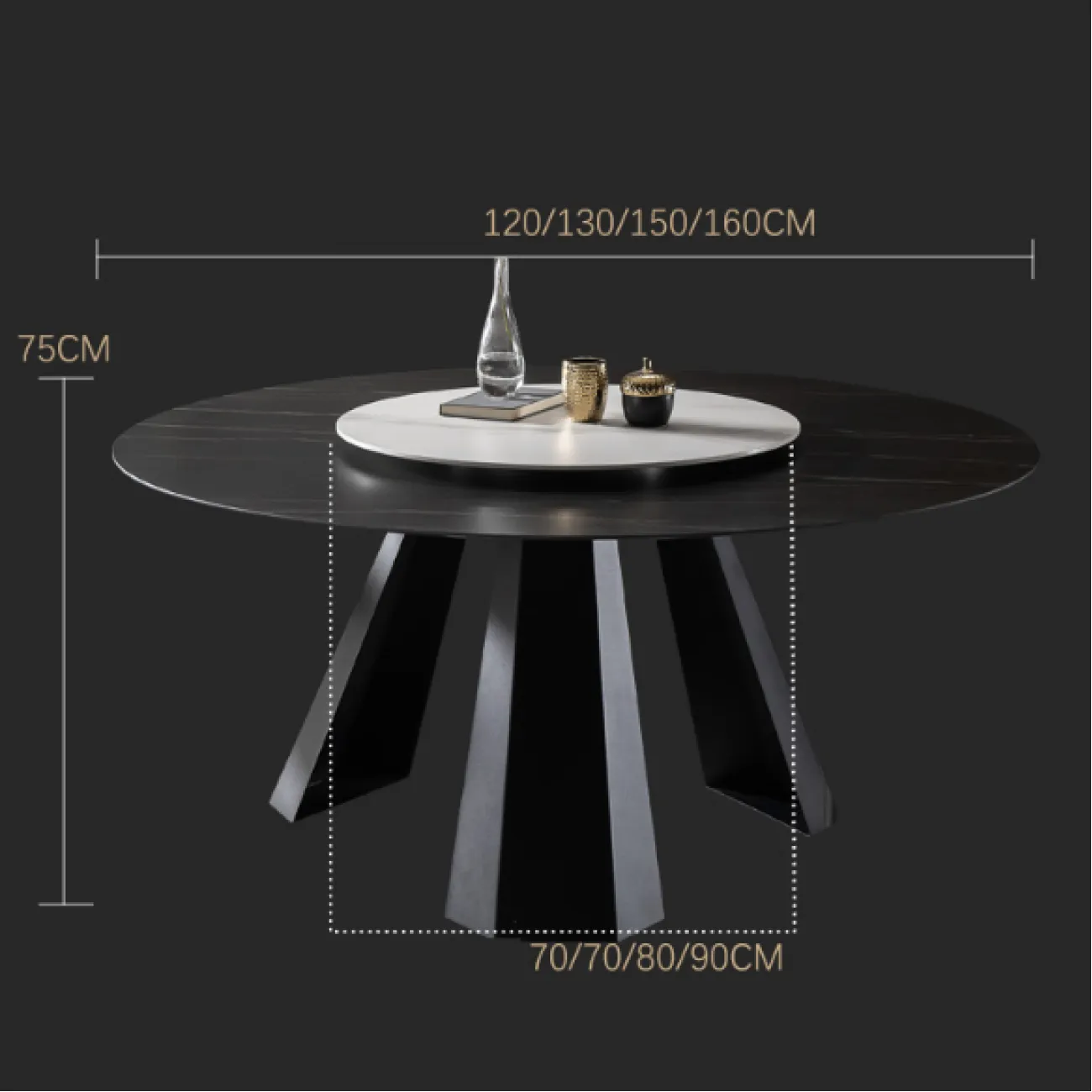 Дизайнерский обеденный стол LaLume-AZ00371 Дизайнерский обеденный стол LaLume-AZ00371