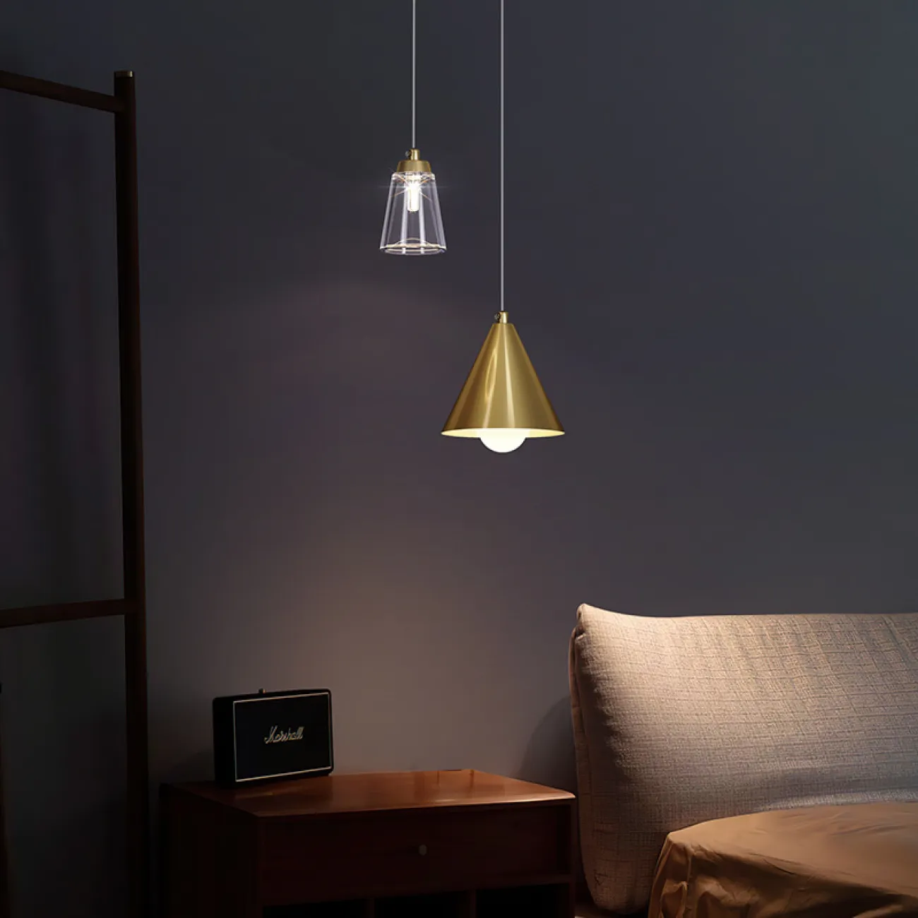 Подвесной светильник ADRIELL black brass от ImperiumLoft