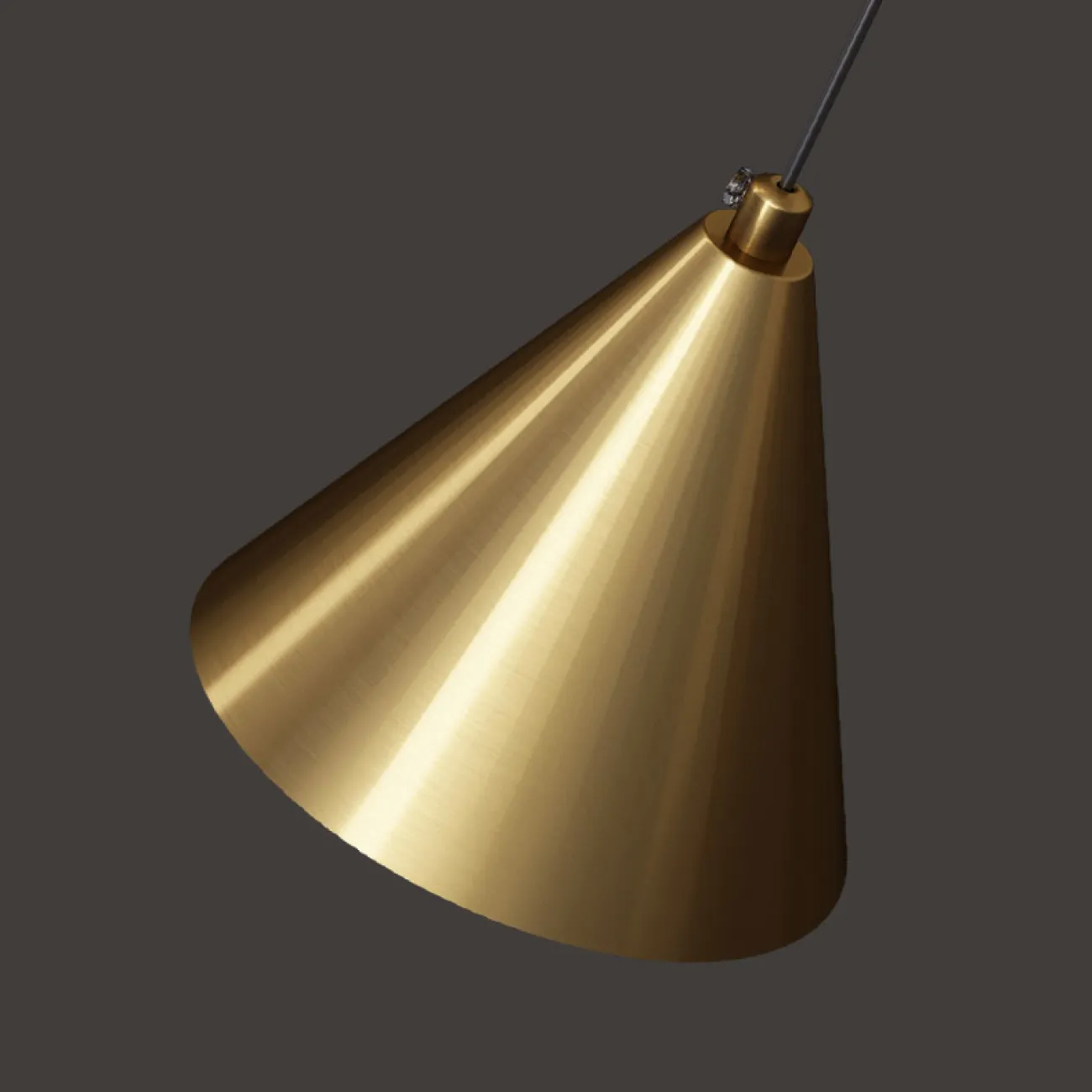 Подвесной светильник ADRIELL black brass от ImperiumLoft