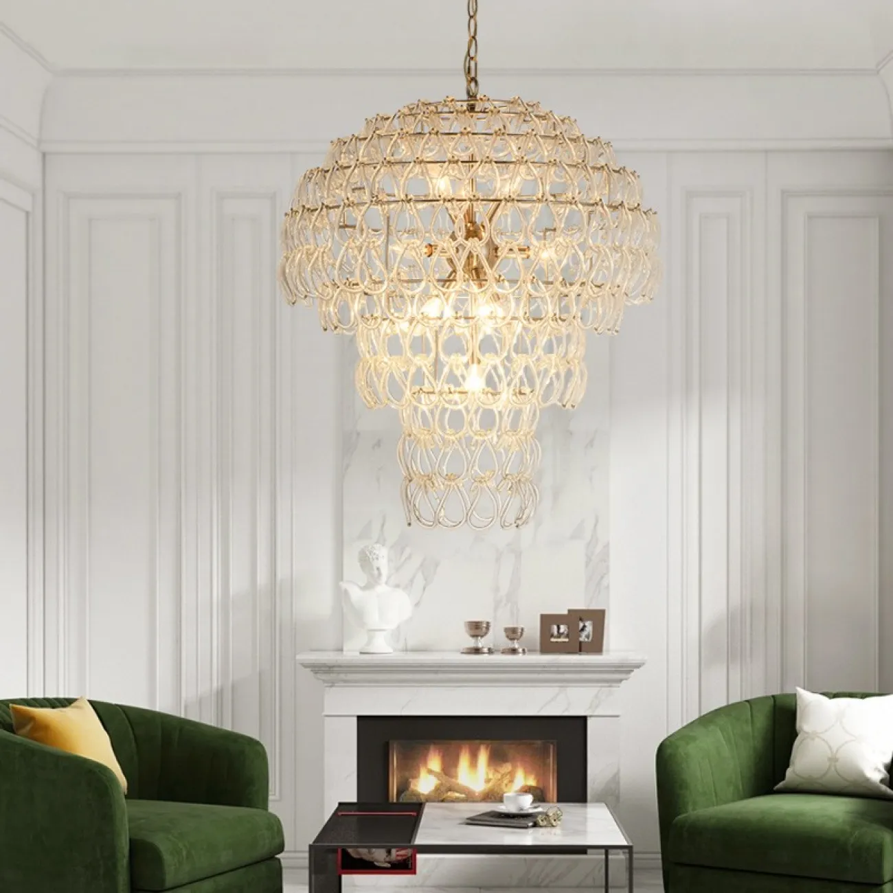 Подвесная люстра KNIT от ImperiumLoft