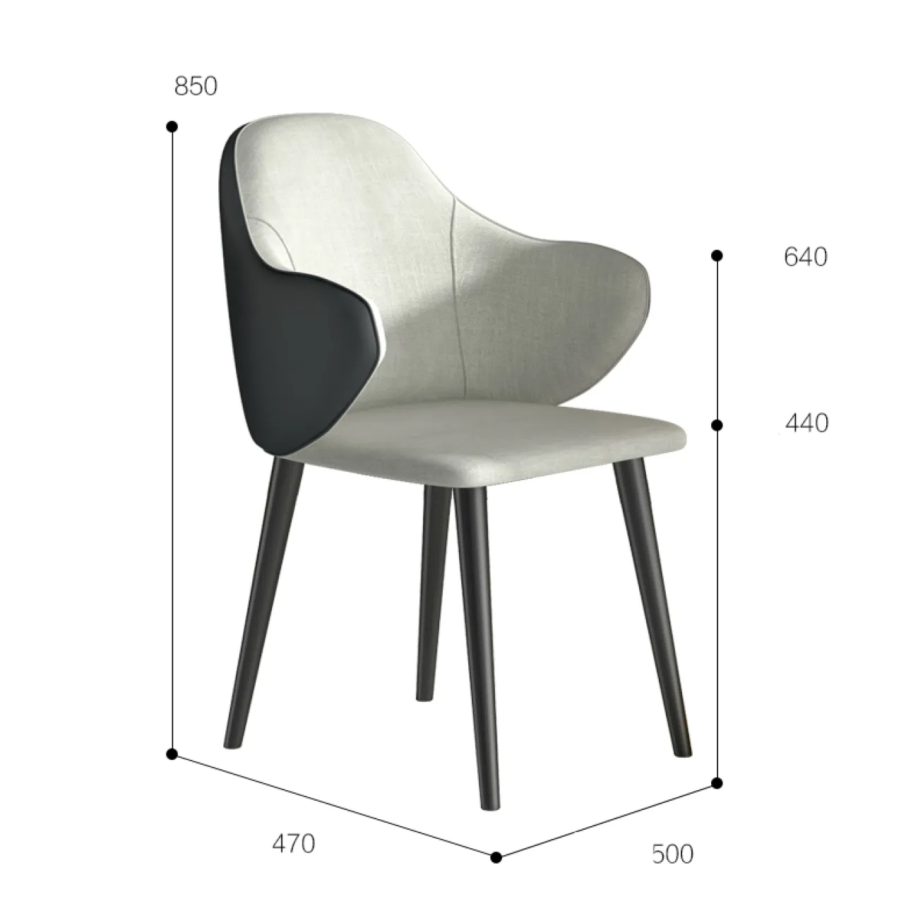 Дизайнерский стул LaLume - ST001013