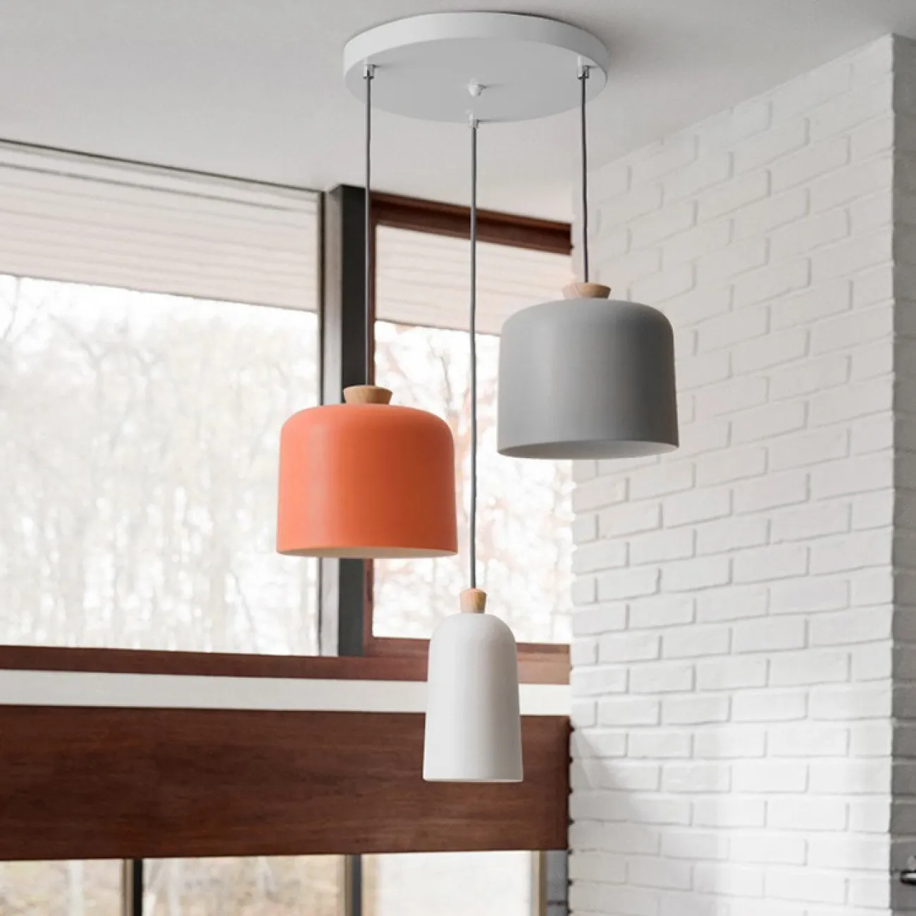 Подвесной светильник BEAN Grey 200 от ImperiumLoft