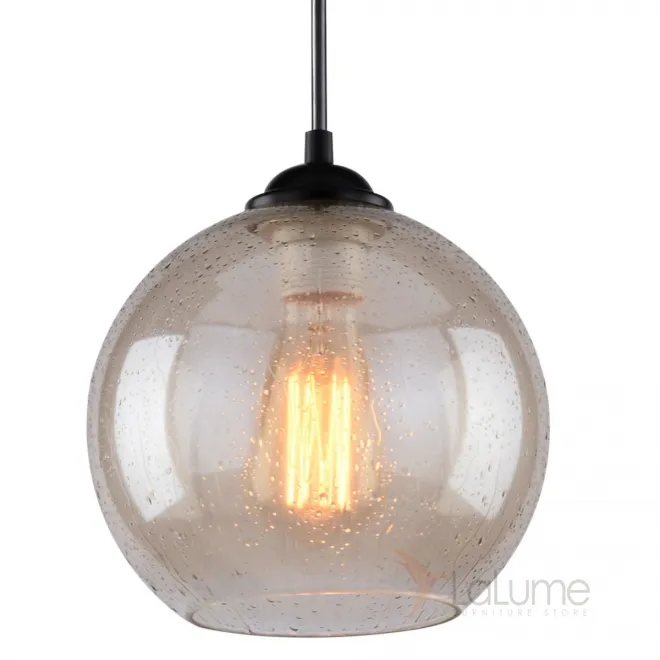 Подвесной светильник Drops Sphere Glass Pendant Lamp amber от LaLume