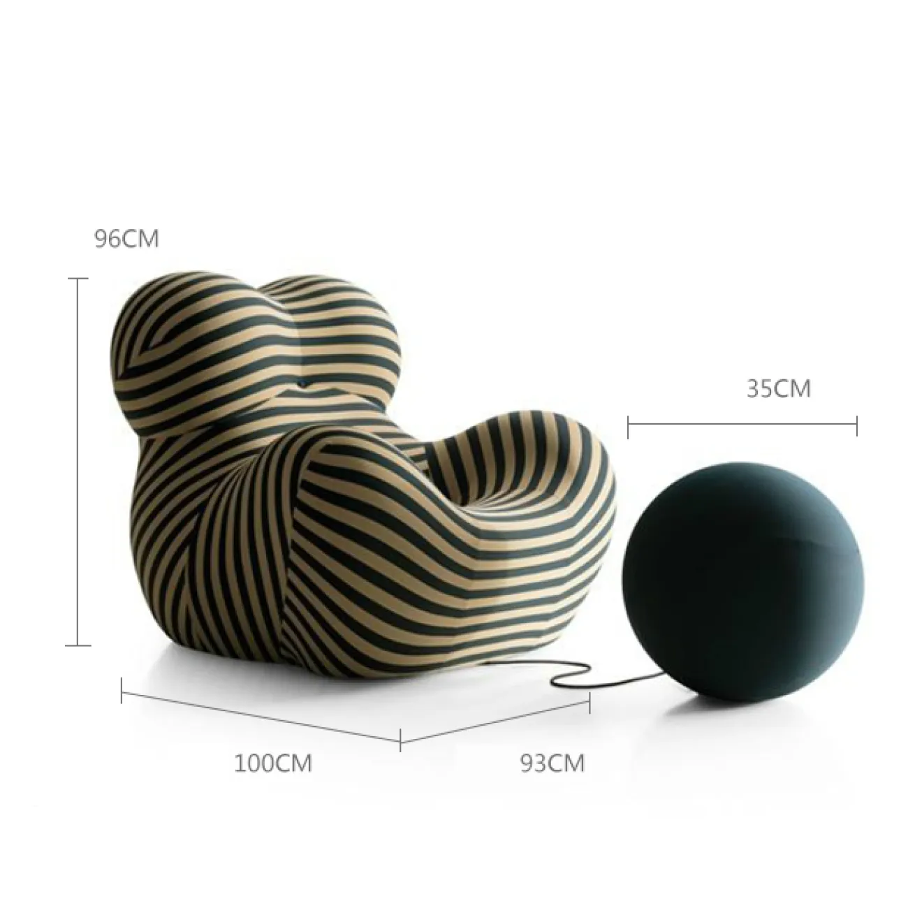 Дизайнерское кресло LaLume-KK00251 Дизайнерское кресло LaLume-KK00251