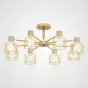 Потолочная люстра CORF B3 Yellow 8 lamps от ImperiumLoft