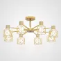 Потолочная люстра CORF B3 Yellow 8 lamps от ImperiumLoft