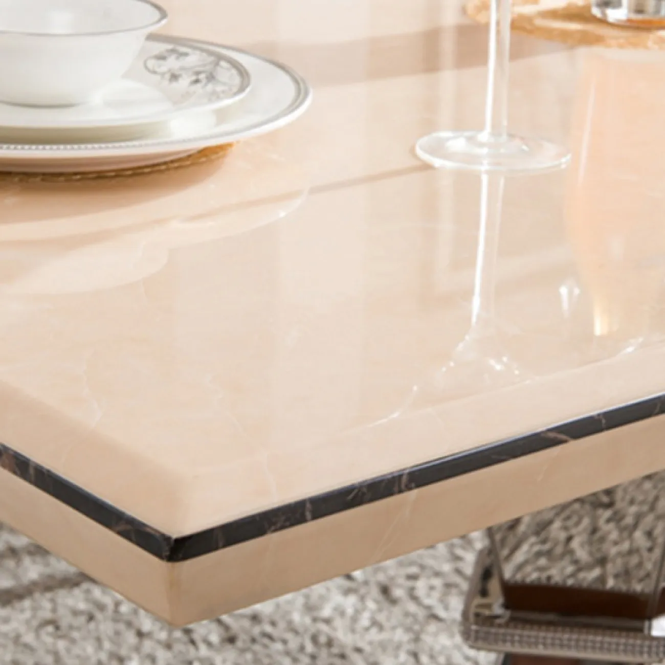 Дизайнерский обеденный стол LaLume-AZ00286 Дизайнерский обеденный стол LaLume-AZ00286