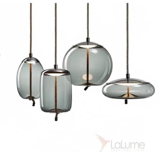 Подвесной светильник KNOT Small Gray glass Подвесной светильник KNOT Small Gray glass