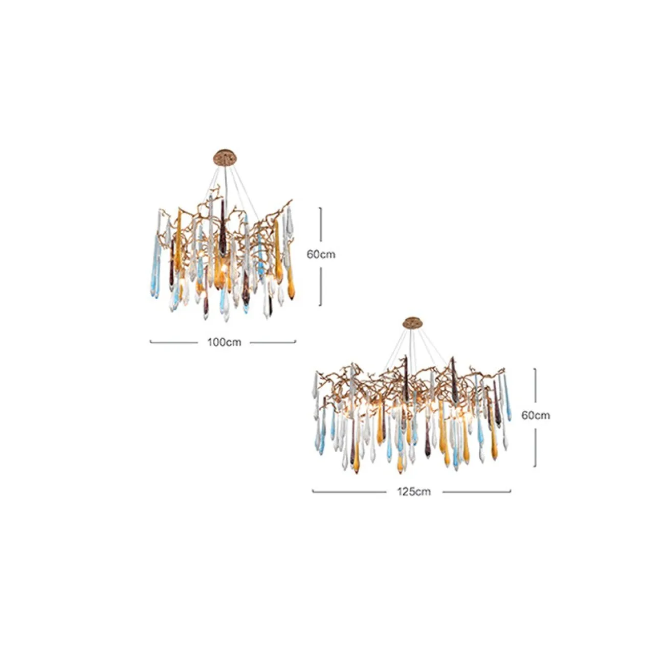 Подвесная люстра SPRUCE 120 от ImperiumLoft