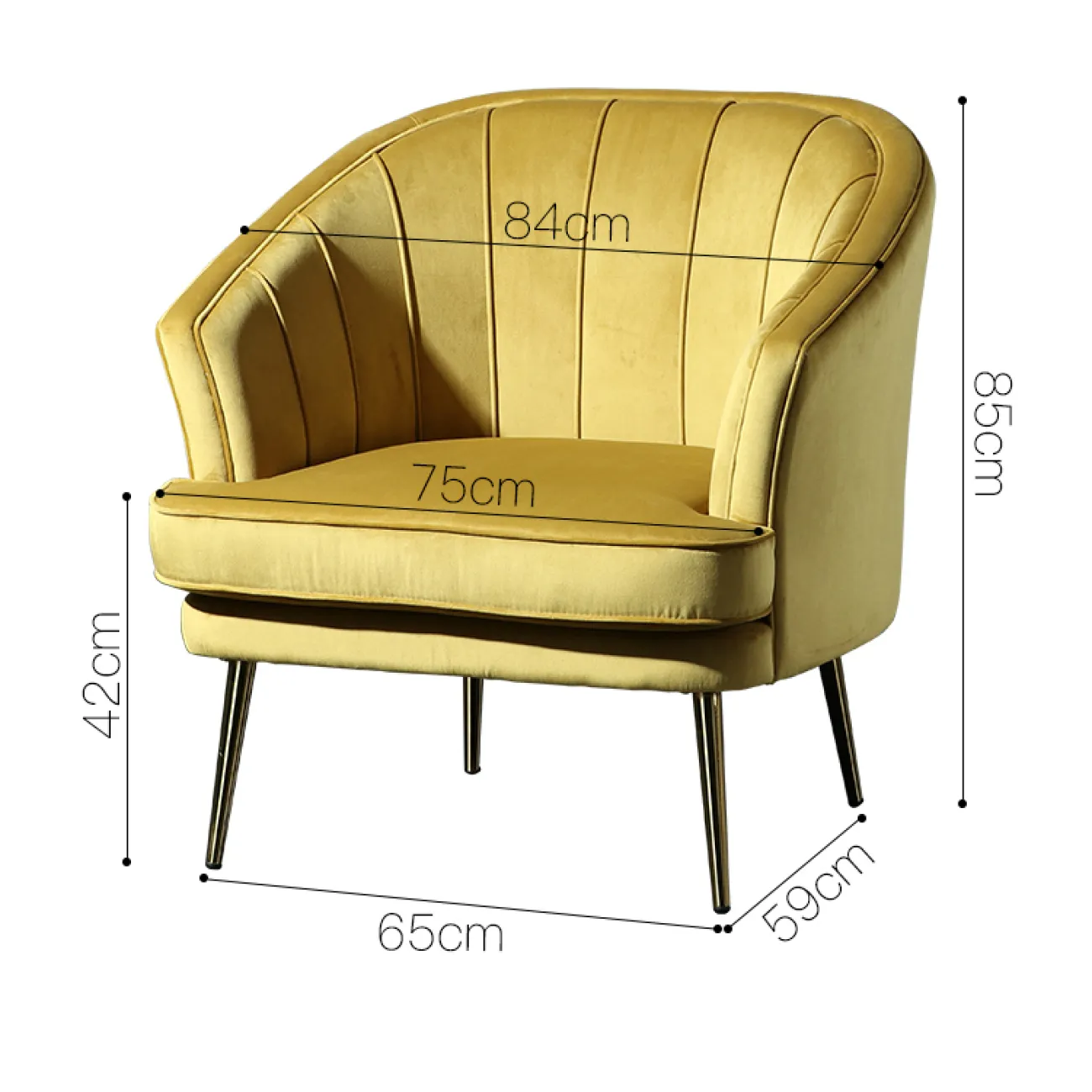 Дизайнерское кресло LaLume-KK00281