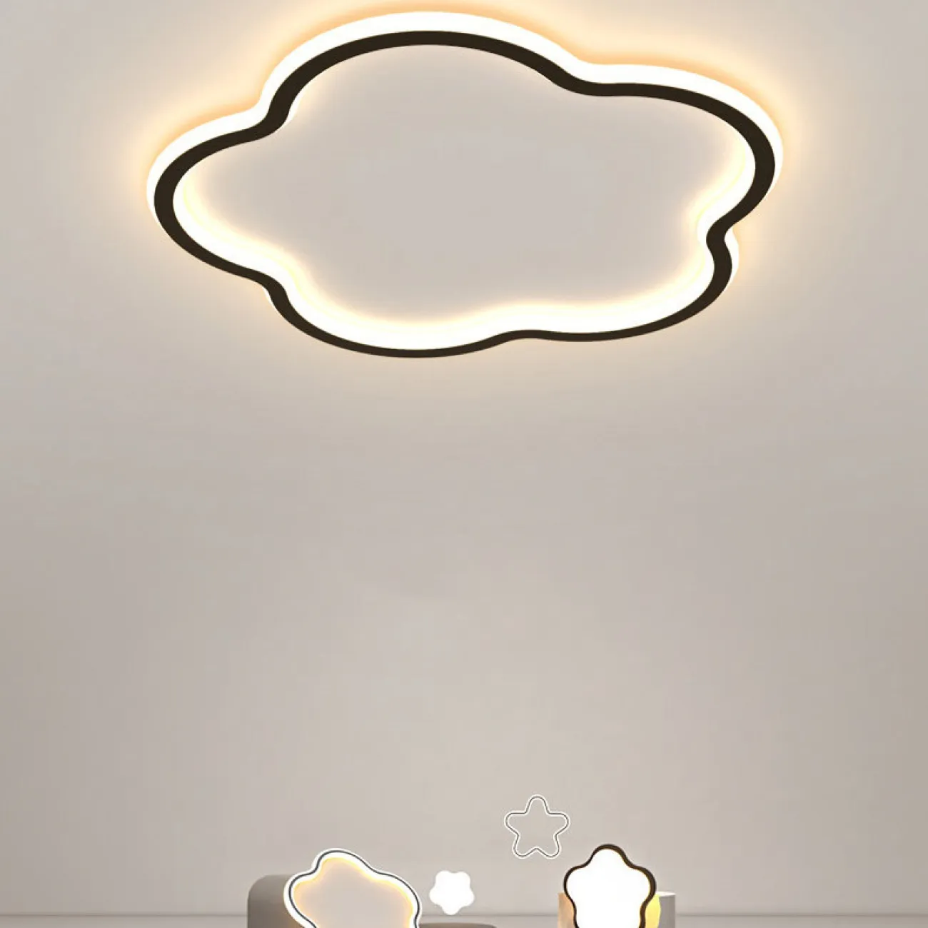 Потолочный светильник IMBOR D50 Black Трехцветный свет от ImperiumLoft Потолочный светильник IMBOR D50 Black Трехцветный свет от ImperiumLoft