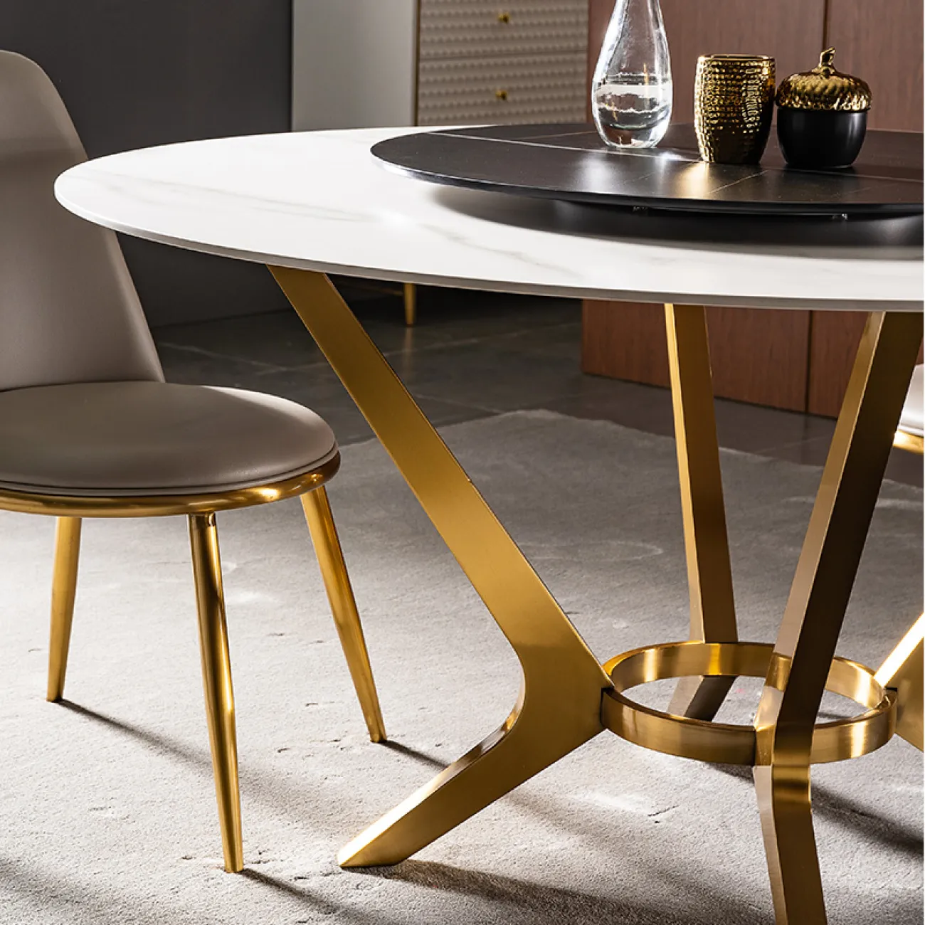 Дизайнерский обеденный стол LaLume-AZ00361