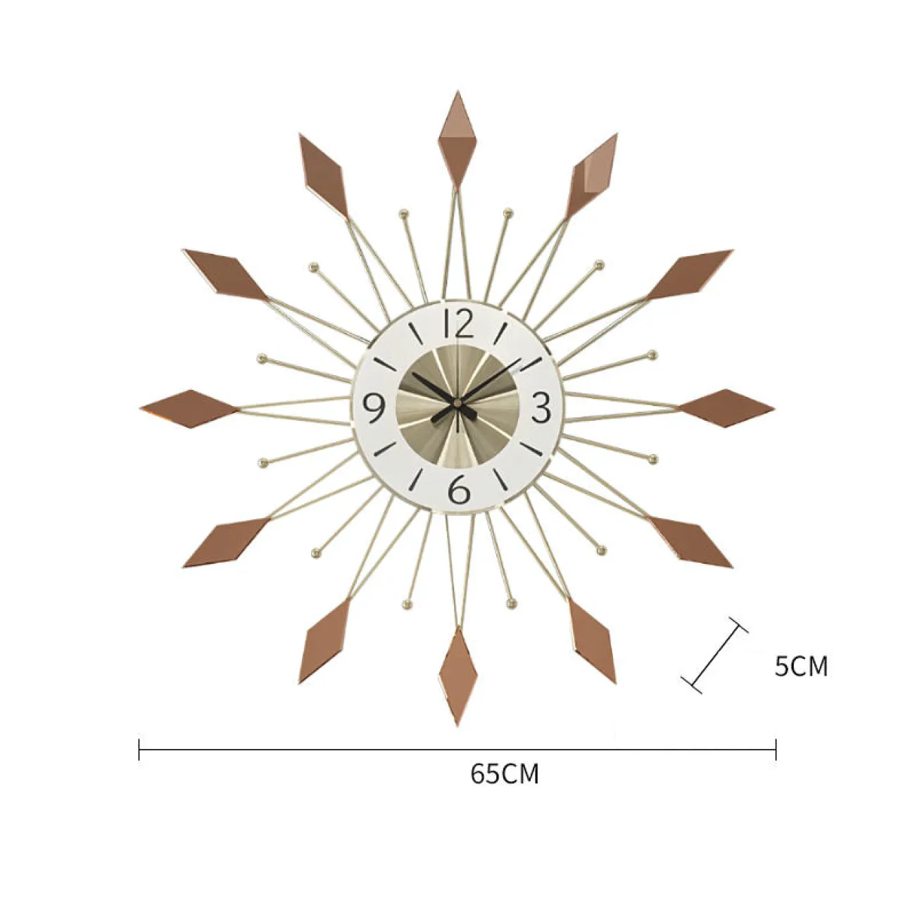 Дизайнерский настенный декор часы LaLume-KKK00379