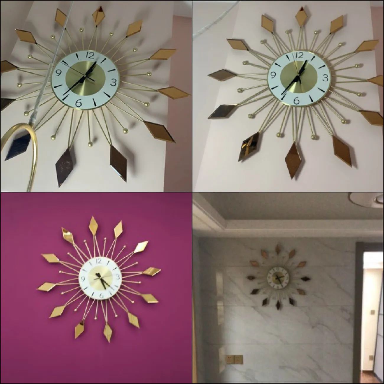 Дизайнерский настенный декор часы LaLume-KKK00379