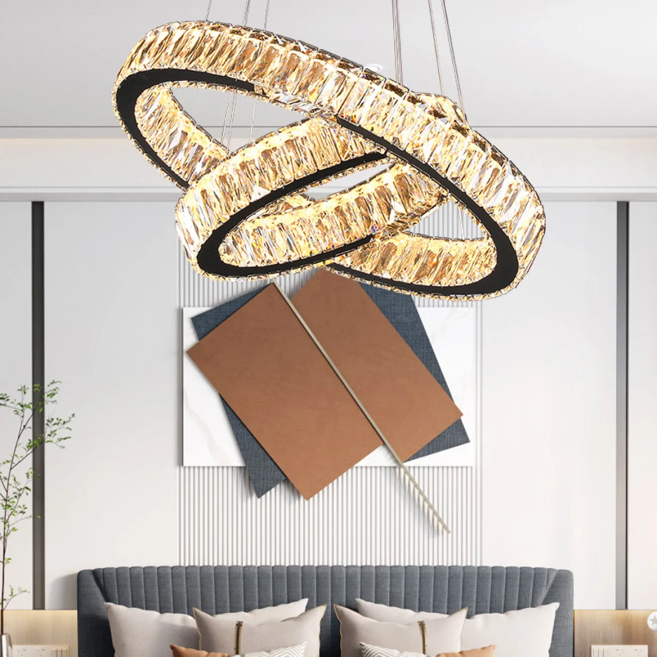 Подвесная люстра BELLA X D40+60 от ImperiumLoft