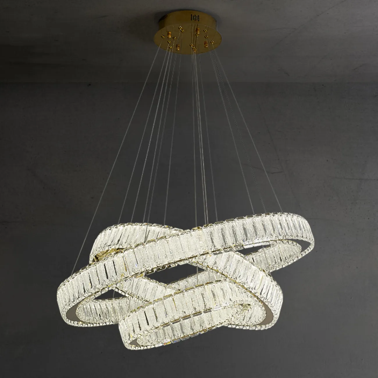 Подвесная люстра BELLA X D40+60 от ImperiumLoft