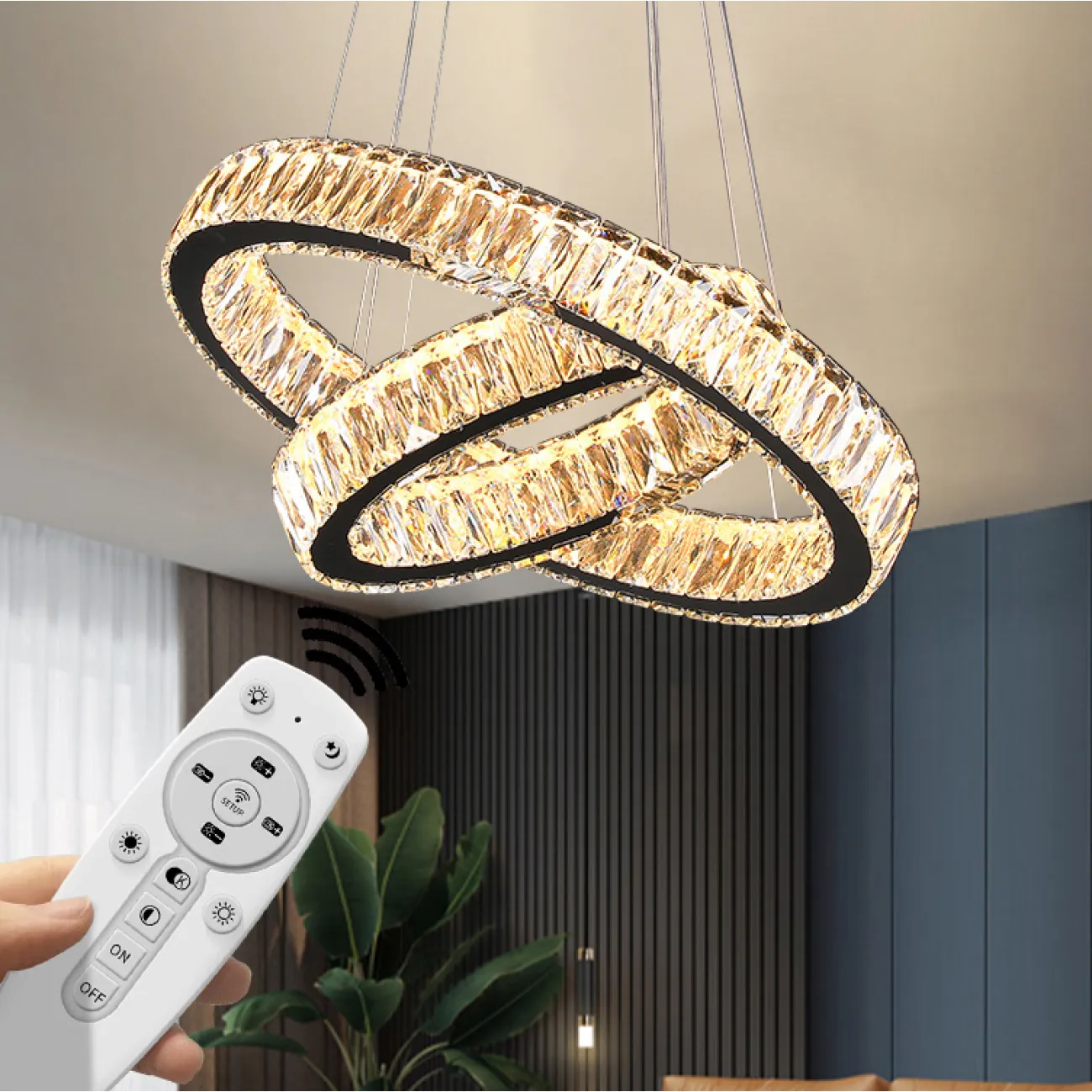 Подвесная люстра BELLA X D40+60 от ImperiumLoft