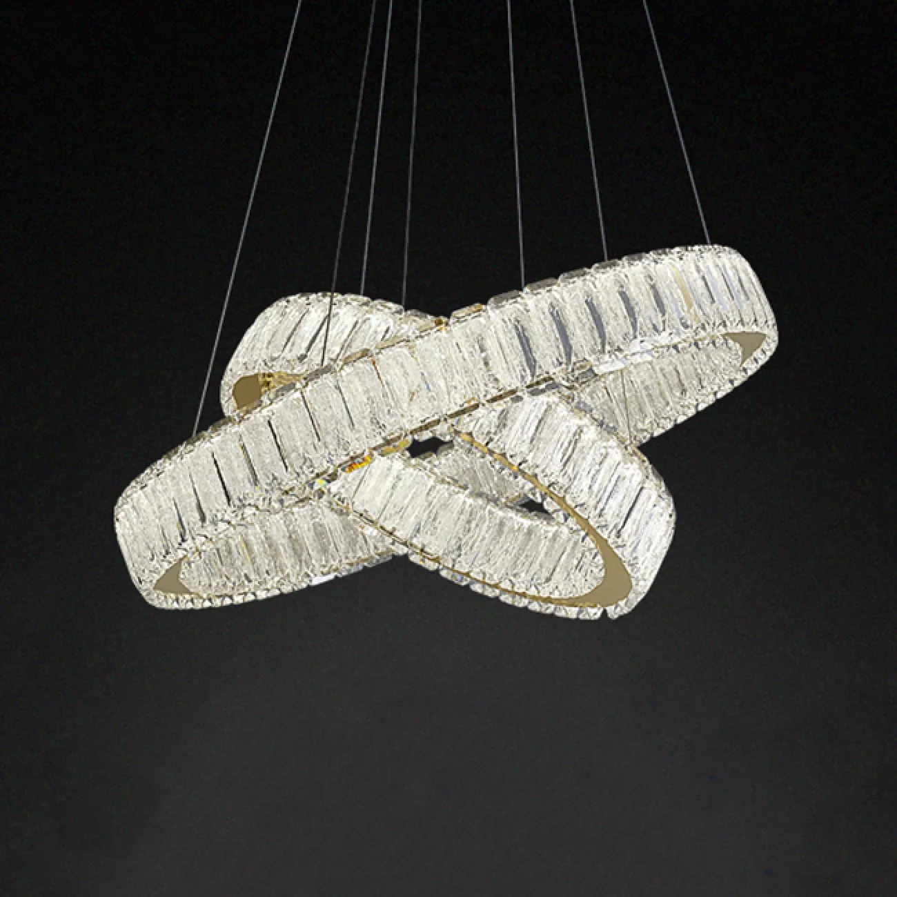 Подвесная люстра BELLA X D60+80 от ImperiumLoft