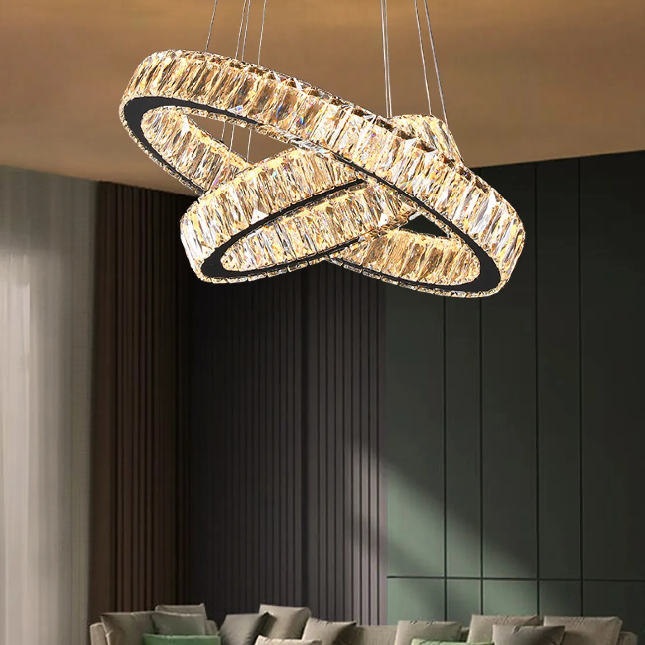 Подвесная люстра BELLA X D40+60 от ImperiumLoft