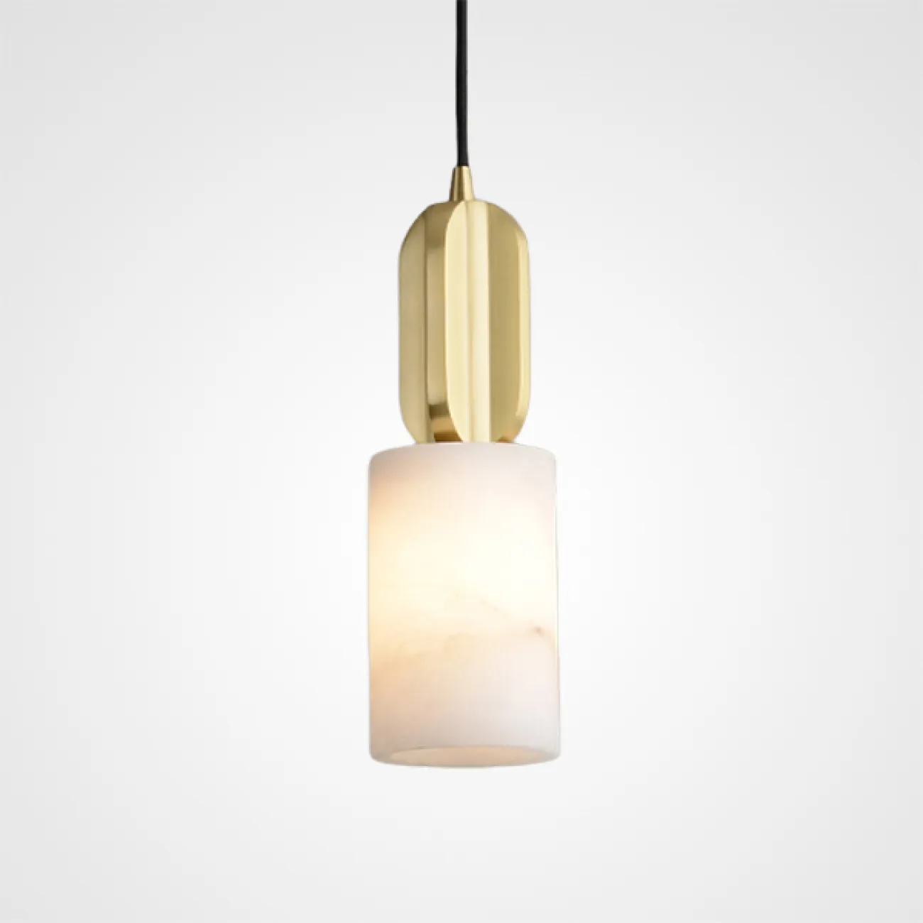 Подвесной светильник VIAL C H12 Brass от ImperiumLoft