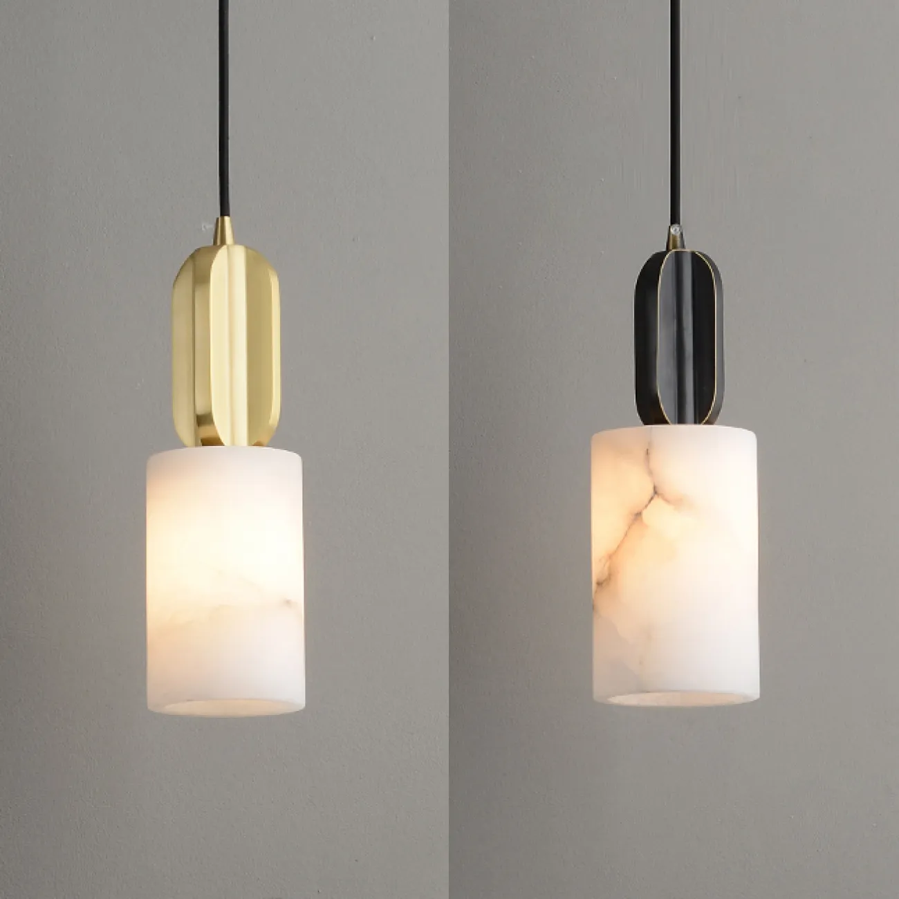 Подвесной светильник VIAL C H12 Brass от ImperiumLoft