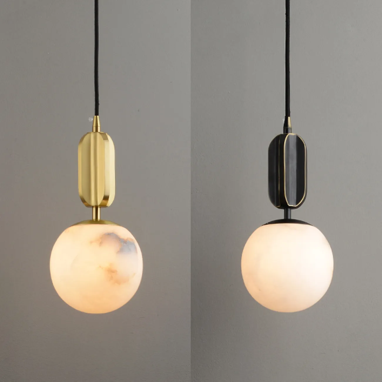 Подвесной светильник VIAL C H12 Brass от ImperiumLoft