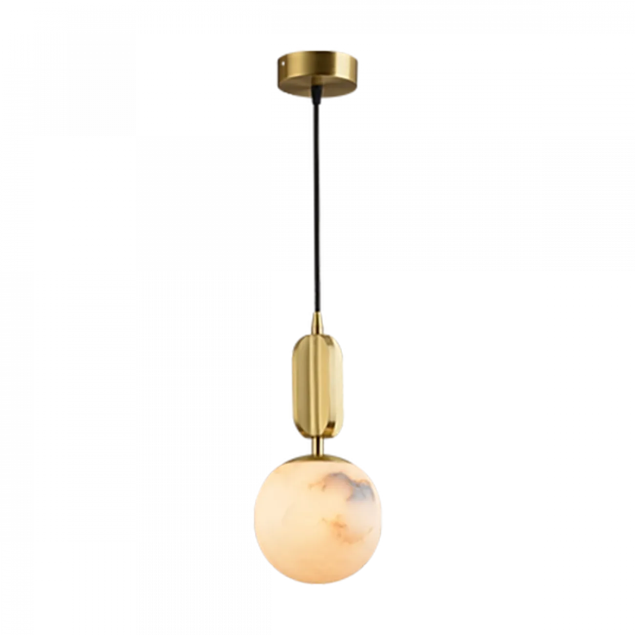 Подвесной светильник VIAL C H12 Brass от ImperiumLoft
