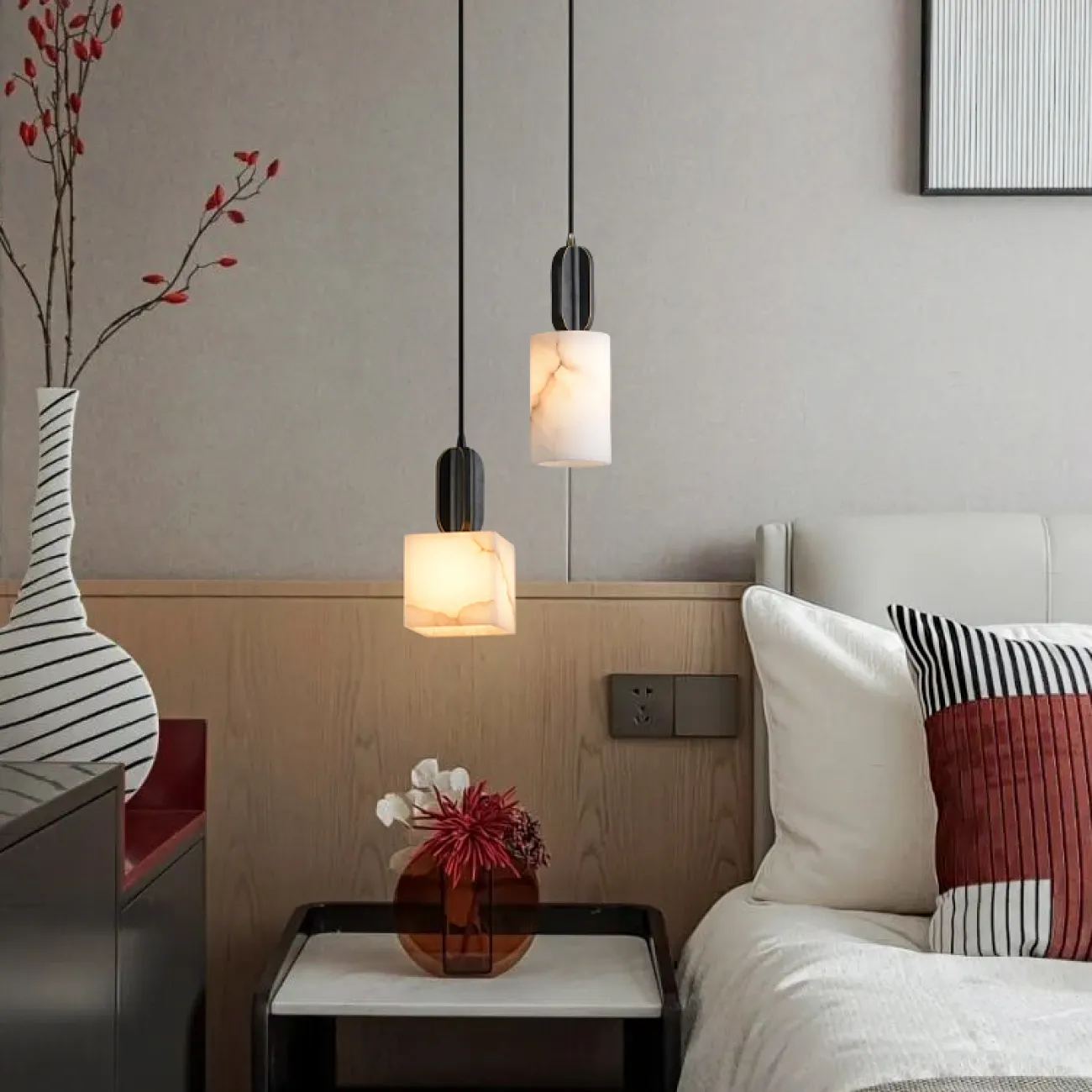Подвесной светильник VIAL C H12 Brass от ImperiumLoft