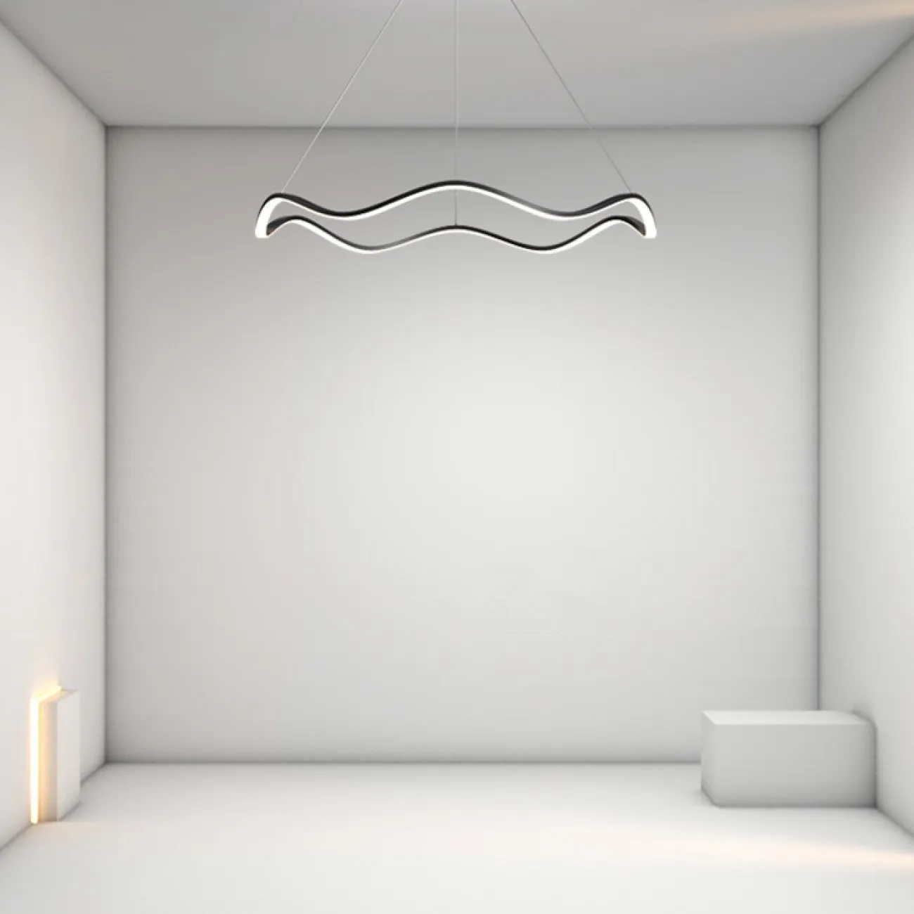 Подвесная люстра DOLORES L80 Black 3000К от ImperiumLoft