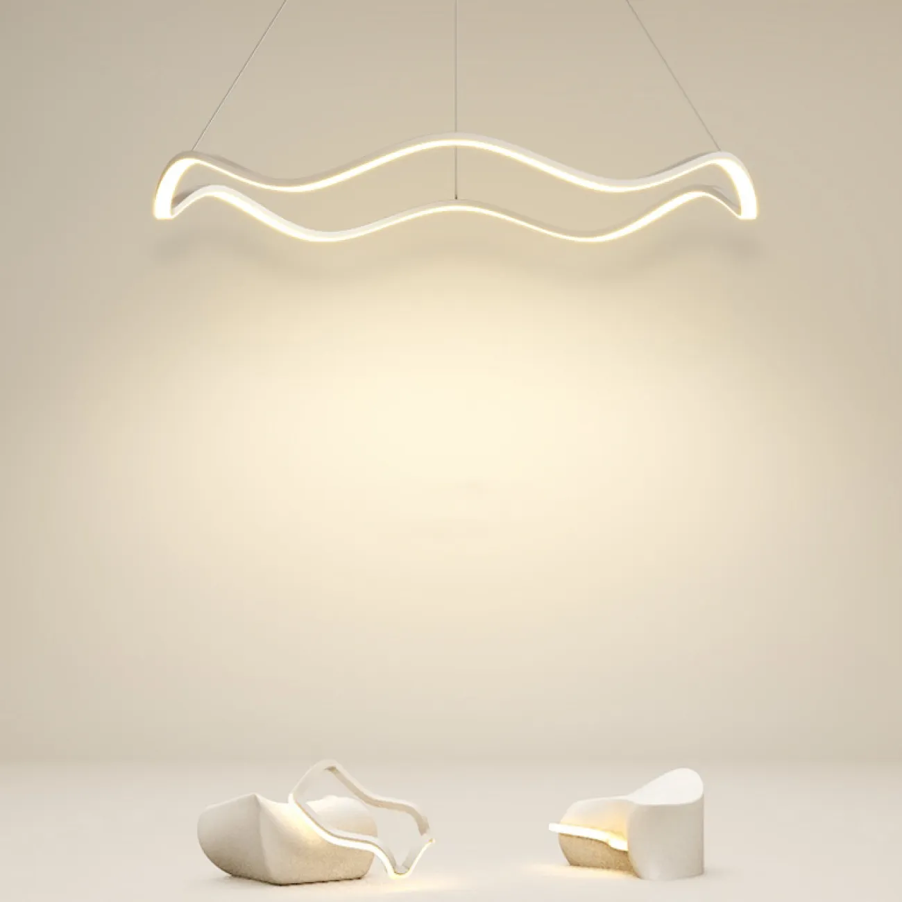 Подвесная люстра DOLORES L80 Black 3000К от ImperiumLoft