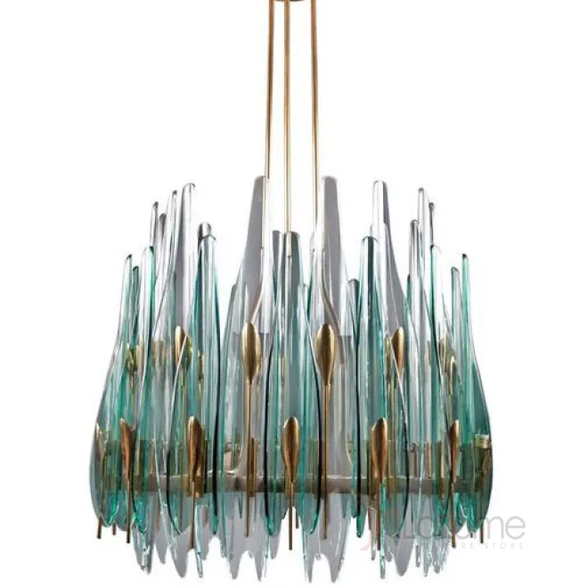 Люстра Max Ingrand Dahlia Chandelier designed by Max Ingrand in 1954 от LaLume