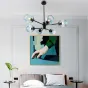Люстра на штанге MARINE D104 10 lamps Gold/Transparent от ImperiumLoft