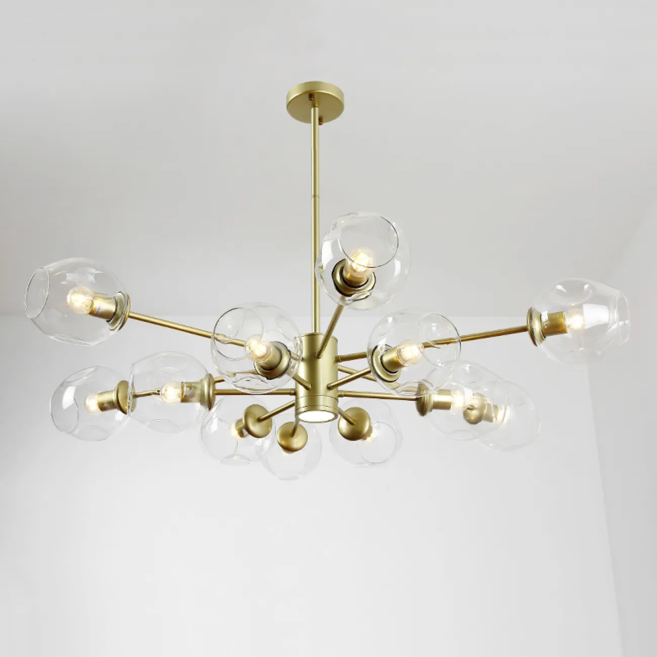 Люстра на штанге MARINE D85 Black/Blue от ImperiumLoft