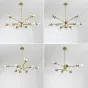 Люстра на штанге MARINE D104 10 lamps Gold/Transparent от ImperiumLoft