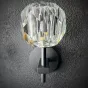 Бра RH Boule de Cristal Single Sconce Black от ImperiumLoft