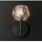 Бра RH Boule de Cristal Single Sconce Black от ImperiumLoft
