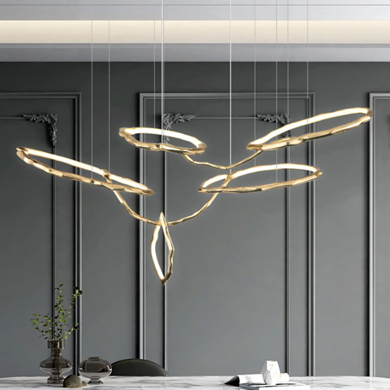 Подвесная люстра CORDELIA L120 от ImperiumLoft