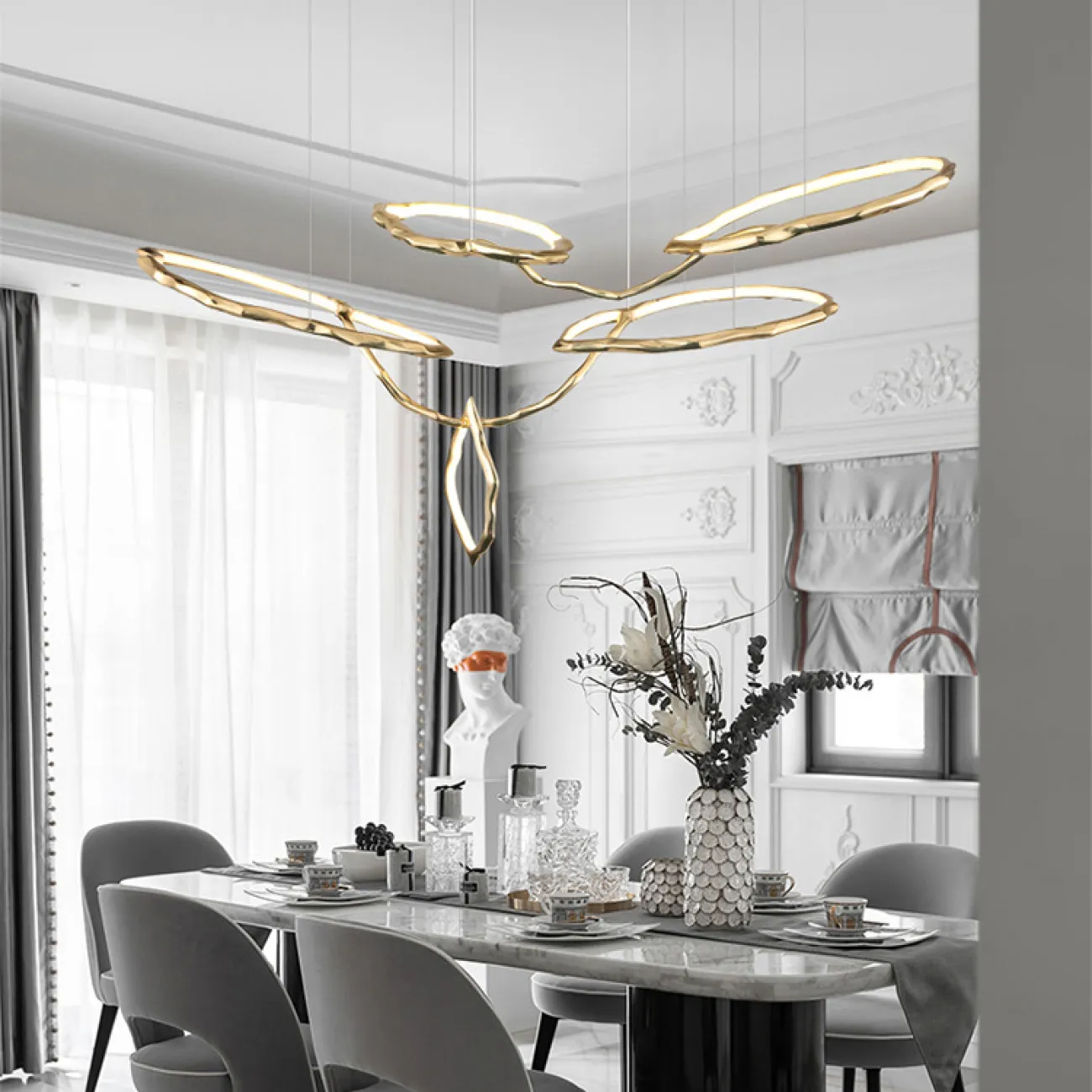 Подвесная люстра CORDELIA L120 от ImperiumLoft