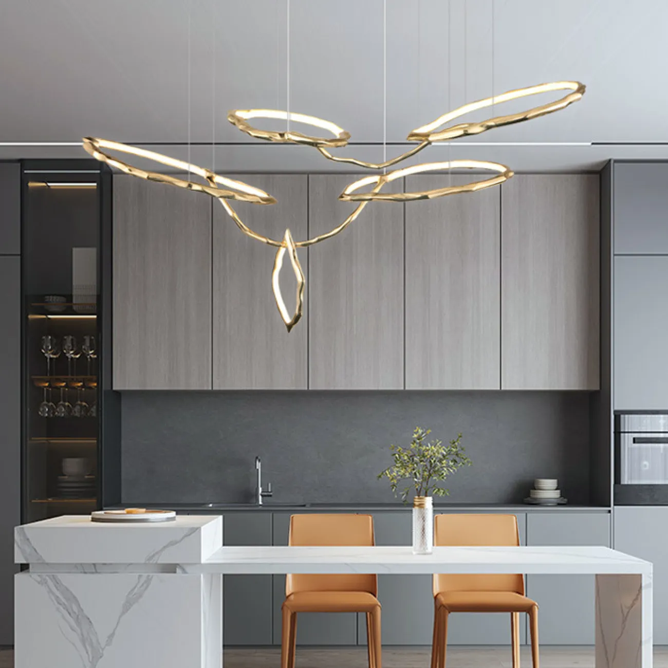 Подвесная люстра CORDELIA L120 от ImperiumLoft