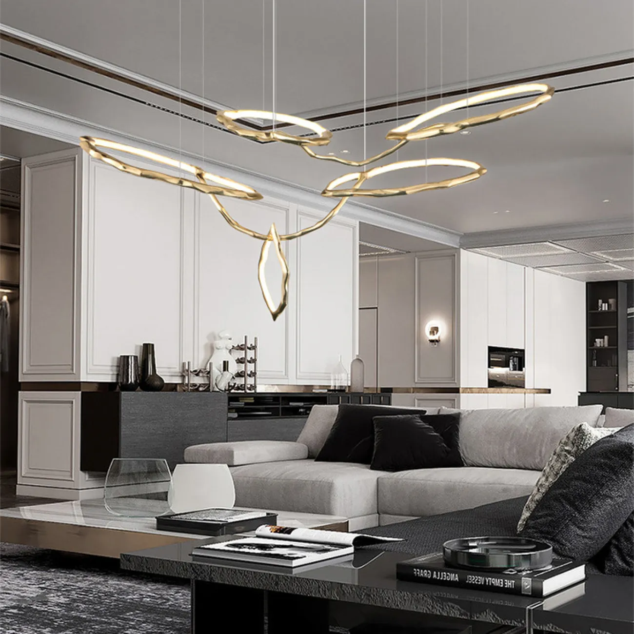 Подвесная люстра CORDELIA L120 от ImperiumLoft