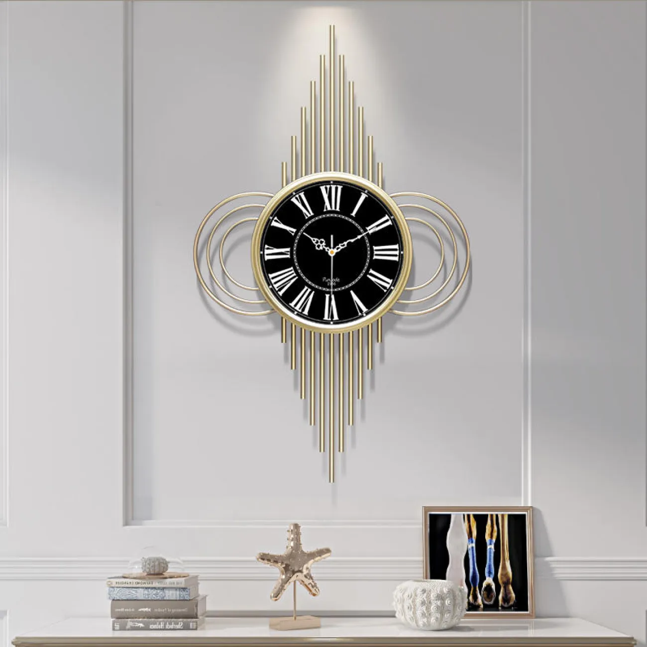 Дизайнерский настенный декор часы LaLume-KKK00344