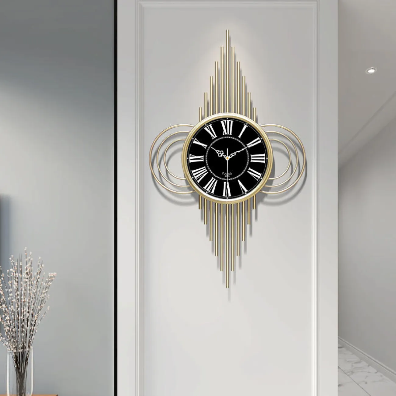 Дизайнерский настенный декор часы LaLume-KKK00344