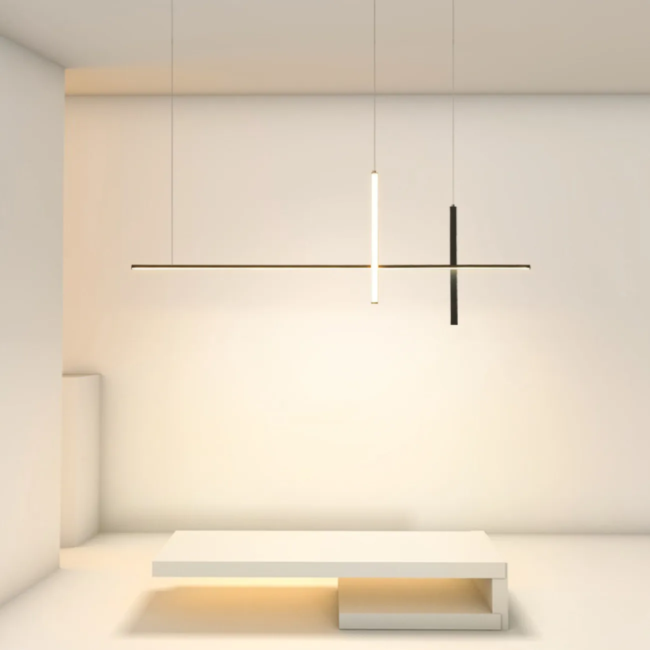 Подвесной светильник SQUIRREL L80 Black Трехцветный свет от ImperiumLoft