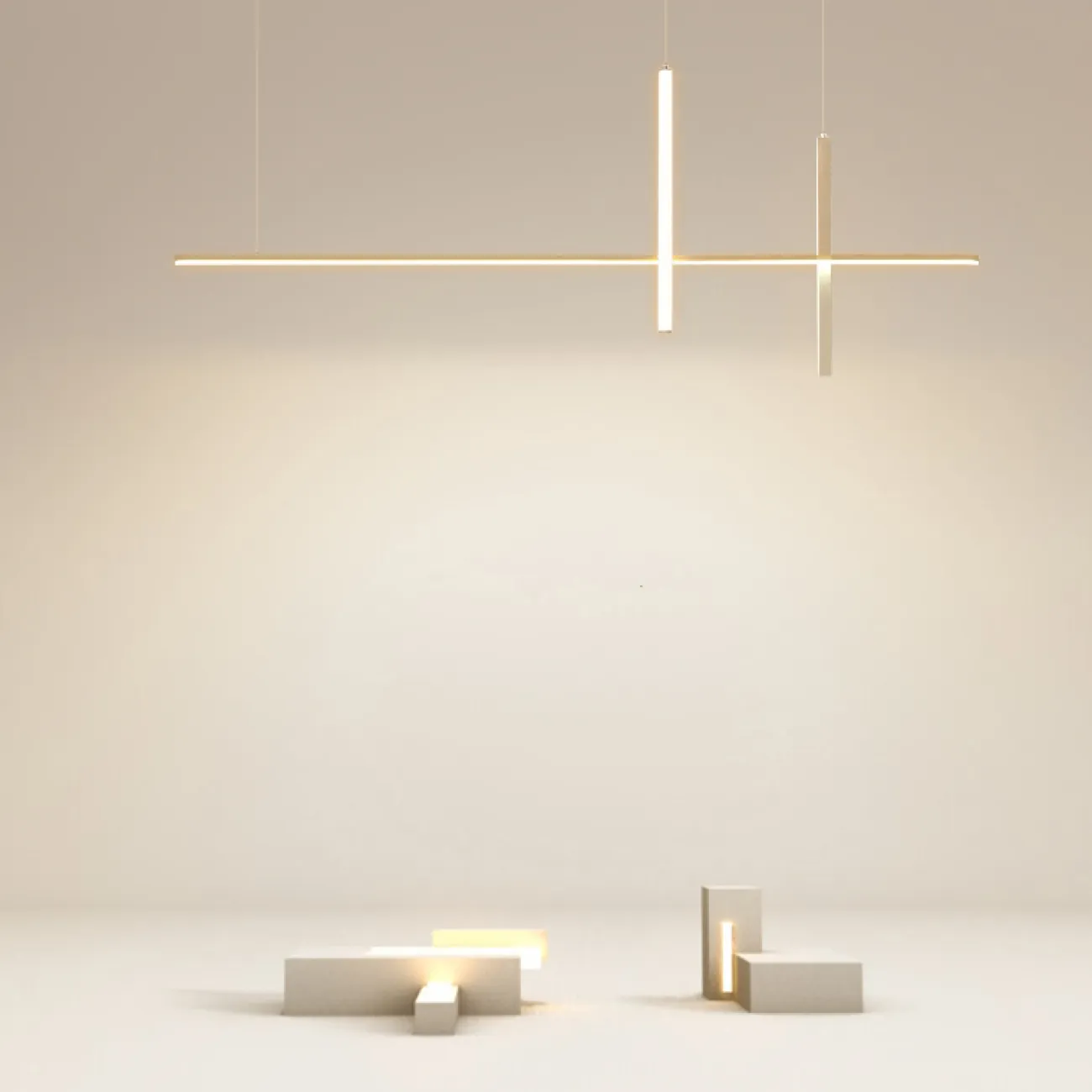 Подвесной светильник SQUIRREL L80 Black Трехцветный свет от ImperiumLoft