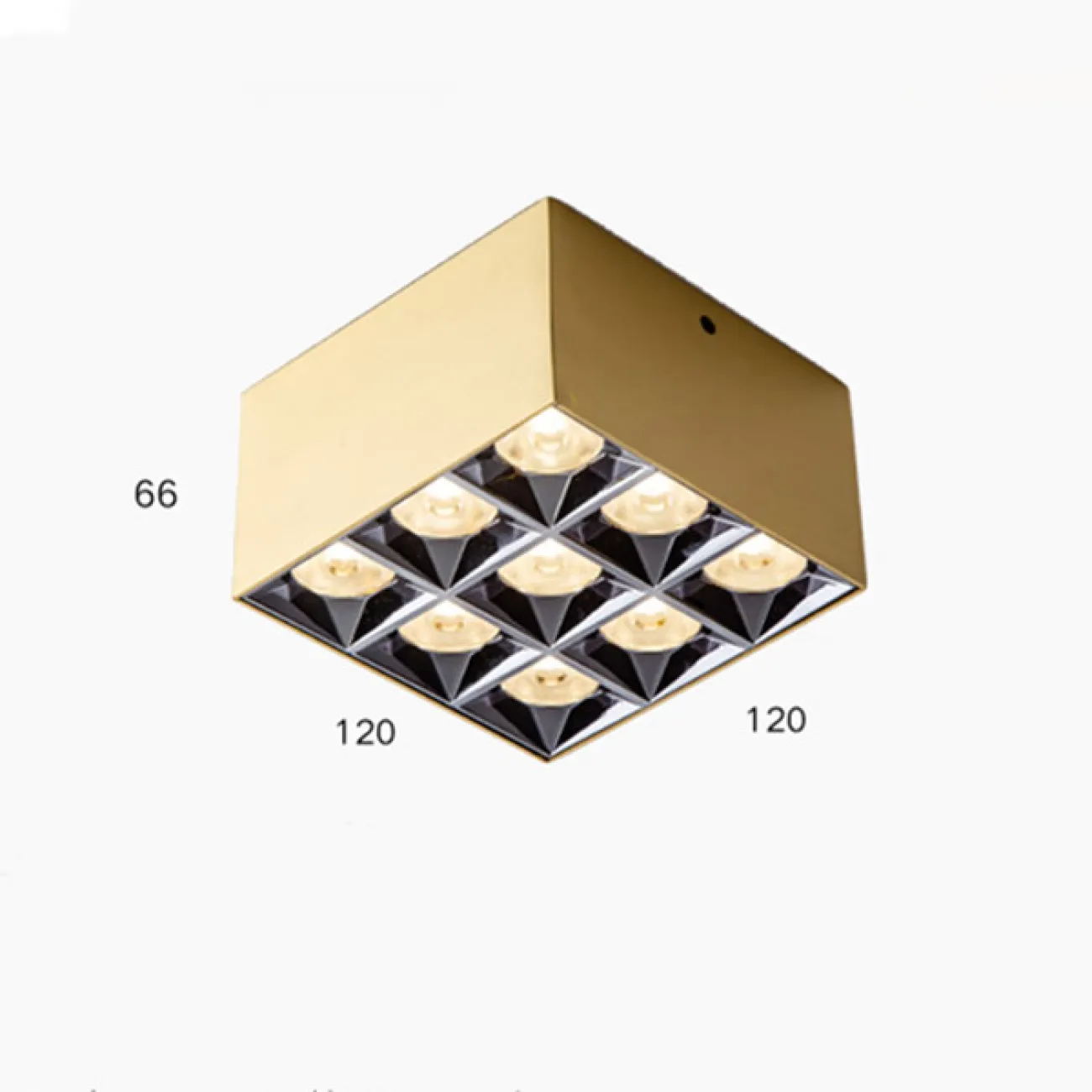 Точечный светильник CUP L12 Brass 6000К от ImperiumLoft