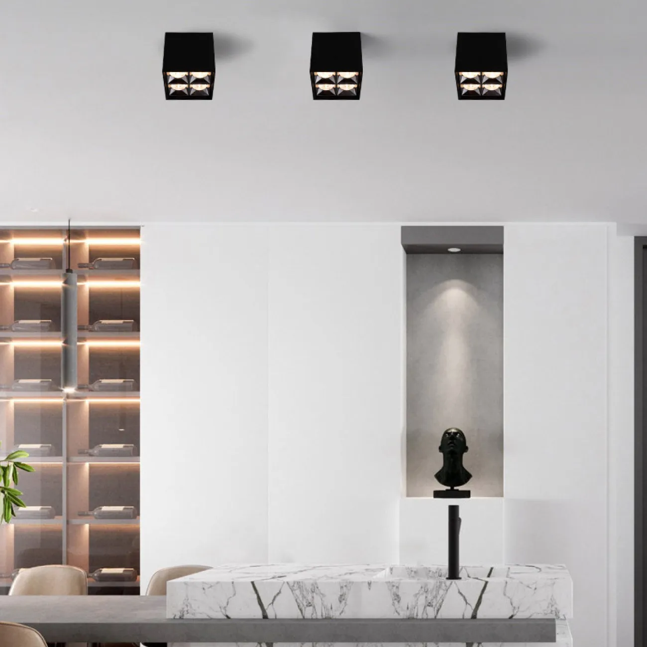 Точечный светильник CUP L8 Brass 6000К от ImperiumLoft