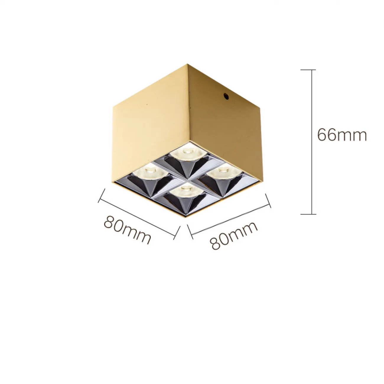 Точечный светильник CUP L12 Brass 6000К от ImperiumLoft
